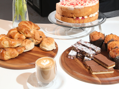 Selection of cakes at Cafe Nineteen20