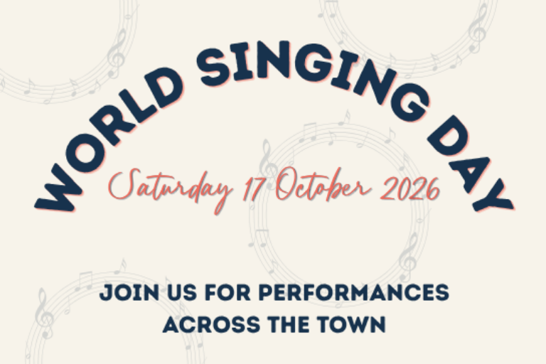 World Singing Day Saturday 17 October 2026